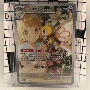 Ribombee illustration rare Pokemon card